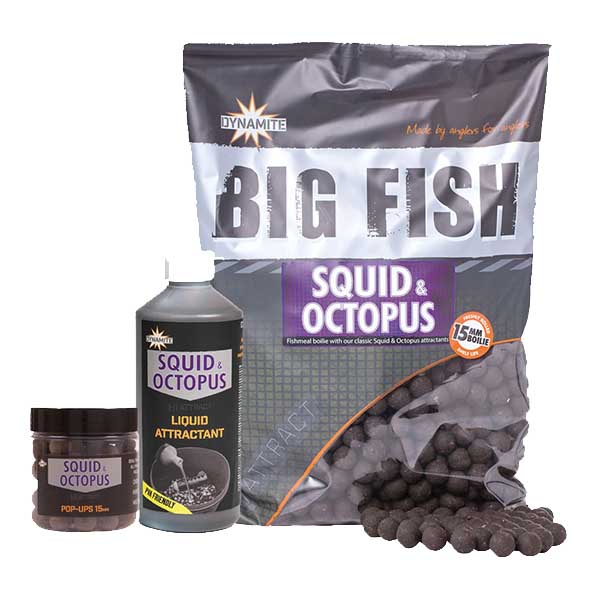 BOILIES DYNAMITE BAITS SQUID AND OCTOPUS