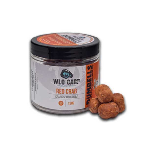 Boilies Carlig Dumbell Red Crab Tare