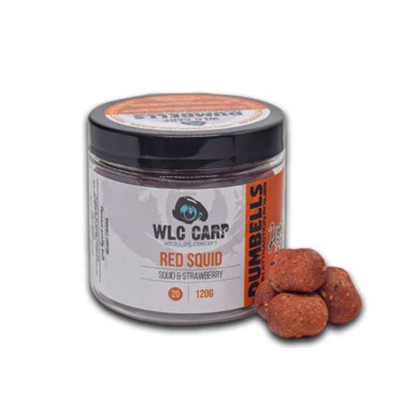 Boilies Carlig Dumbell Red Squid Tare