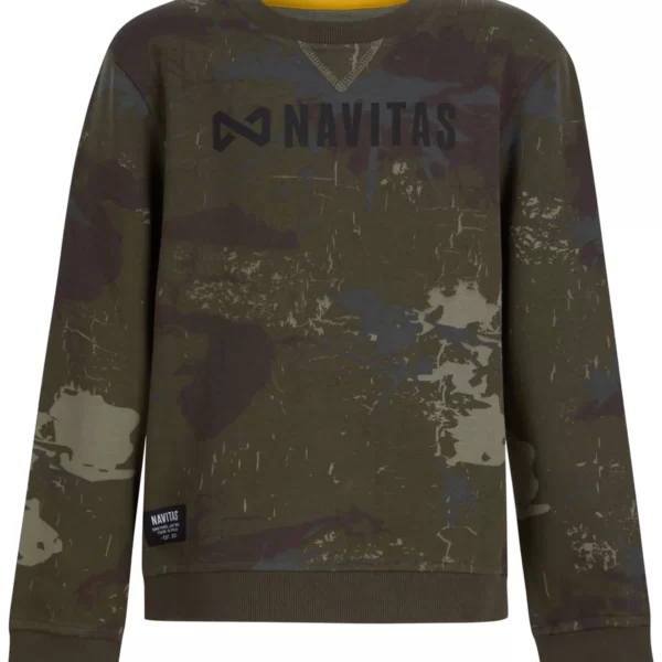 Navitas Identity Camo Kids Sweatshirt Copii