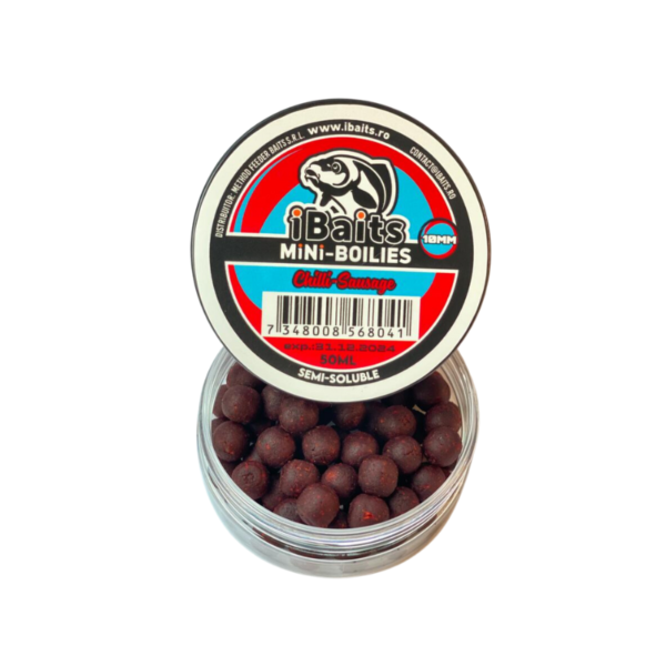 iBaits Mini Boilies Chilli Sausage 10mm