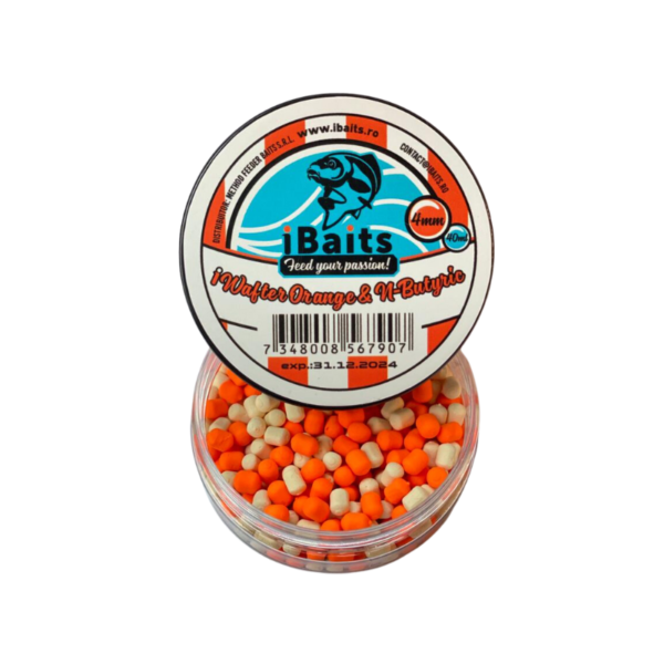 Wafters Dumbell iBaits iWafter Orange&N-Butyric 4x6mm