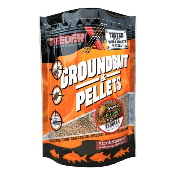 Pelete FeederX Sweet Fishmeal Micro 2mm