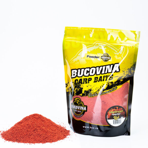 Bucovina Baits Method Feeder Red