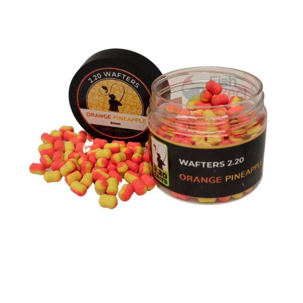 Wafters 2.20 Baits Orange Pineapple 6mm