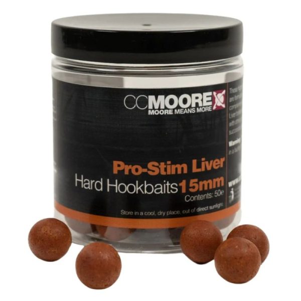 CC Moore Pro-Stim Liver Hard Hookbaits 15mm