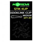 Agrafa Korda Hooklink Clip Medium 20Buc