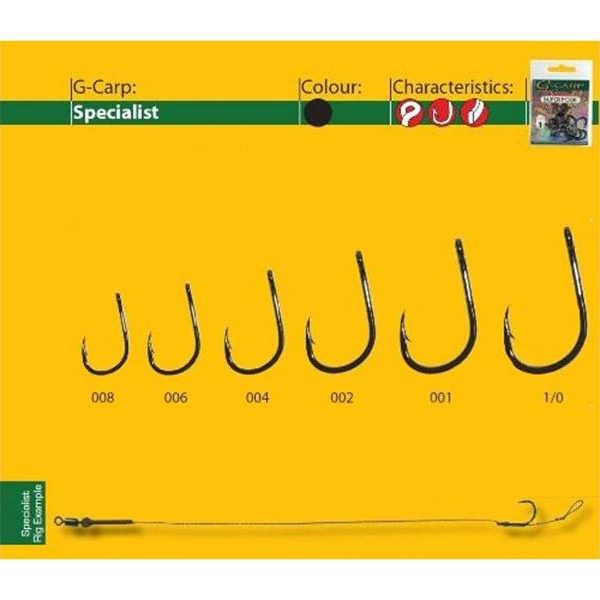 Carlige Gamakatsu Forjat G-Carp Special