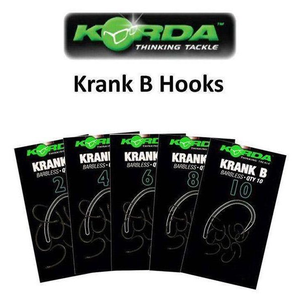 Carlige Korda Krank Barbless