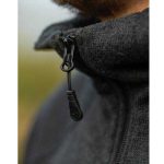 Jacheta Korda Kore Fleece Polar Charcoal - imagine 5