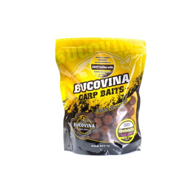 Bucovina Baits Grab&Go Squid Pruna, 20mm, 800g