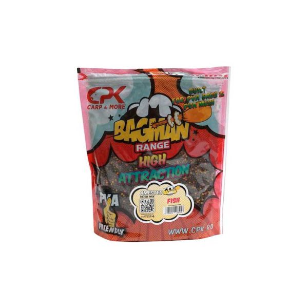 Amestec Pungi PVA CPK BagMan Fish, 800g