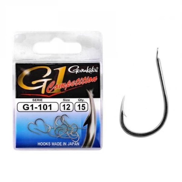 Carlige Gamakatsu G-1 Competition G1-101, 15buc/plic