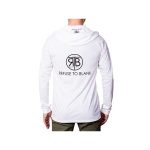 Bluza RTB UV UPF 50+ Bright White - imagine 3
