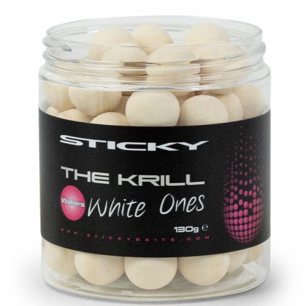 Sticky Wafters Krill White, 16 mm