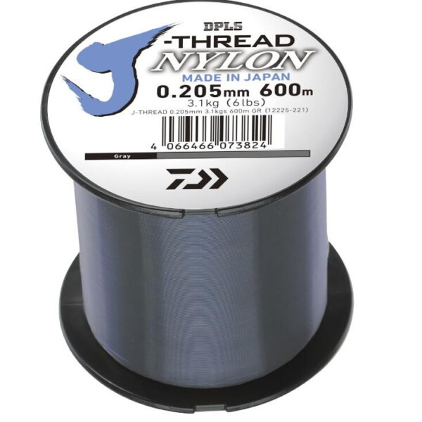 Fir Monofilament Daiwa J-Threads 0.37mm, 600m, Gri