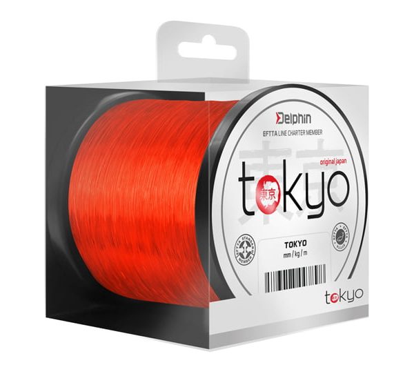 Monofilament Delphin Tokyo Portocaliu, 0,286mm, 6.4kg, 1200m