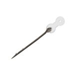 Spin Momeala Delphin Stinger Cu Inel de Silicon, 7mm, Negru, 12buc