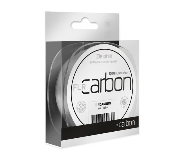 Fir Fluorocarbon Delphin Flr Carbon, 100% Fluorocarbon, 0.40mm, 10.1kg, 20m