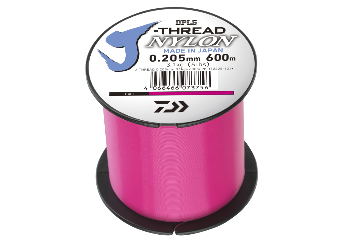 7d0fed8c785b765a4909be8f020c750f.png Fir Monofilament Daiwa J-Threads 0.33mm, 600m, Pink - imagine 1