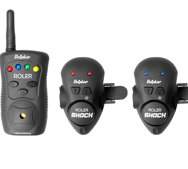 Set Senzori Delphin Roler Shock, Set de 2 si statie