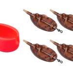 Set 4 Method Feeder Delphin Magma Mtd, 20Gr-30Gr-40Gr-50gr
