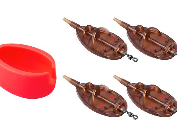 Set 4 Method Feeder Delphin Magma Mtd, 20Gr-30Gr-40Gr-50gr