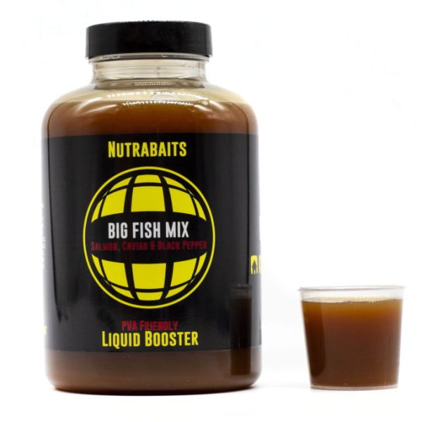 Nutrabaits Mix Big Fish Booster Lichid 500ml