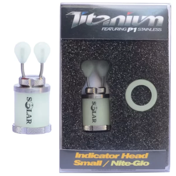 Cap Hanger Solar Titanium Nite-Glo Small