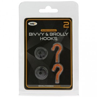 Carlig Magnetic NGT pentru accesorii cort, 2buc/plic - imagine 2