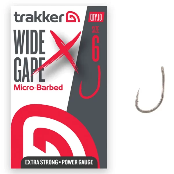 Carlige Trakker Wide Gape XS micro barbed, nr. 6