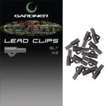 Gardner Covert Lead Clips C-Thru Black/Silt - imagine 3