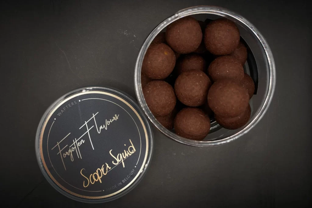 Wafters Forgotten Flavours Scopex Squid, Fishmeal Brown, 20mm