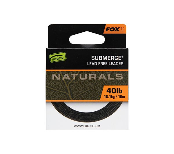 Fir Textil Fox Edges Naturals Submerge Leader 40lb 10m