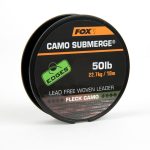 Fir Textil Fox Submerge Camo Leader 50lb 10m