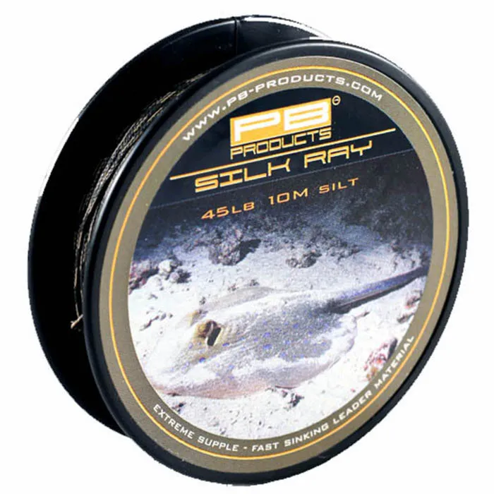 Fir fara miez de plumb PB Products Silk Ray Lead Free, 45lb, 10m - imagine 3