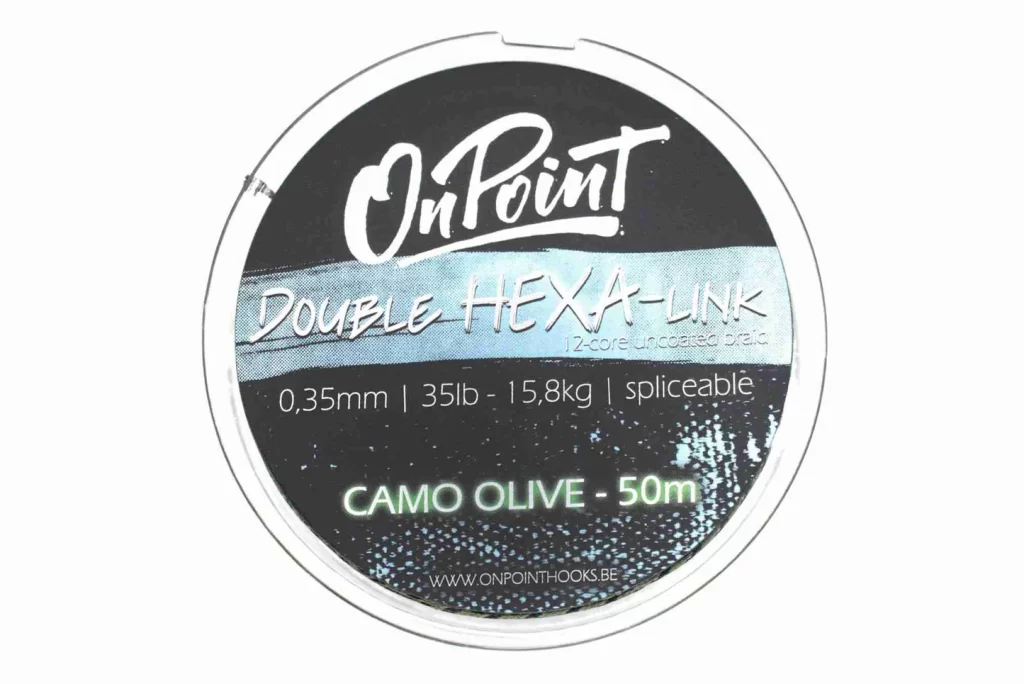 Fir unleaded On Point Double Hexa link, Olive, 35lb