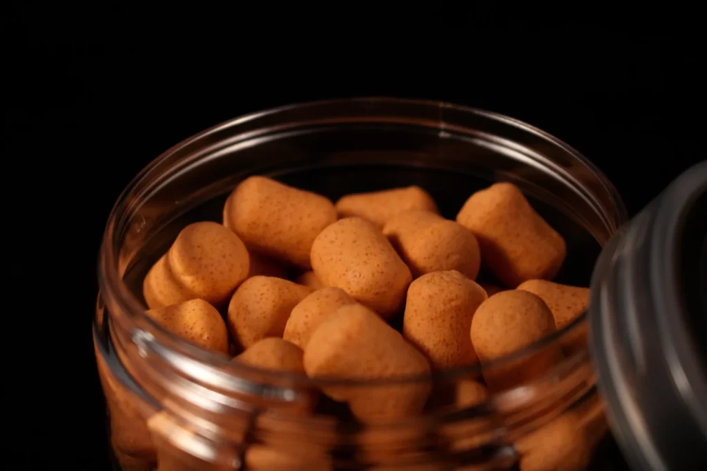 Wafters Forgotten Flavours Scopex Squid Dumbbells, Orange, 15x12mm