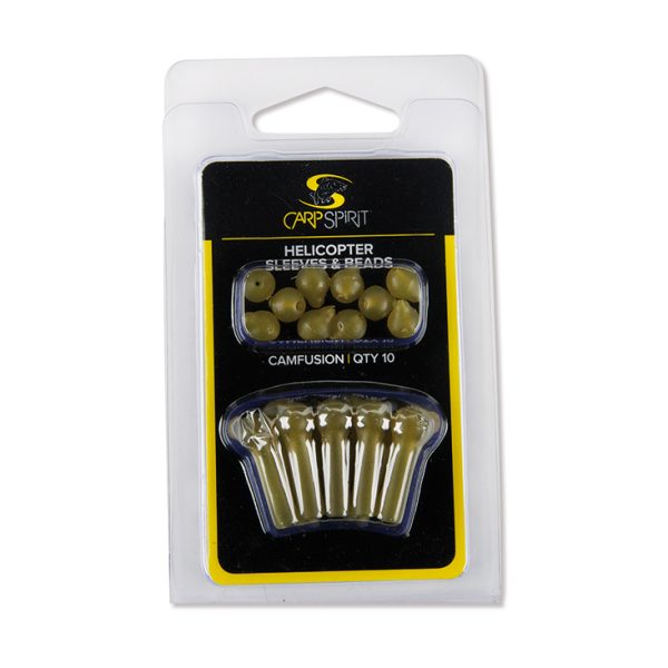 Kit Carp Spirit Helicopter Sleeves & Beads, Camfusion, 10buc