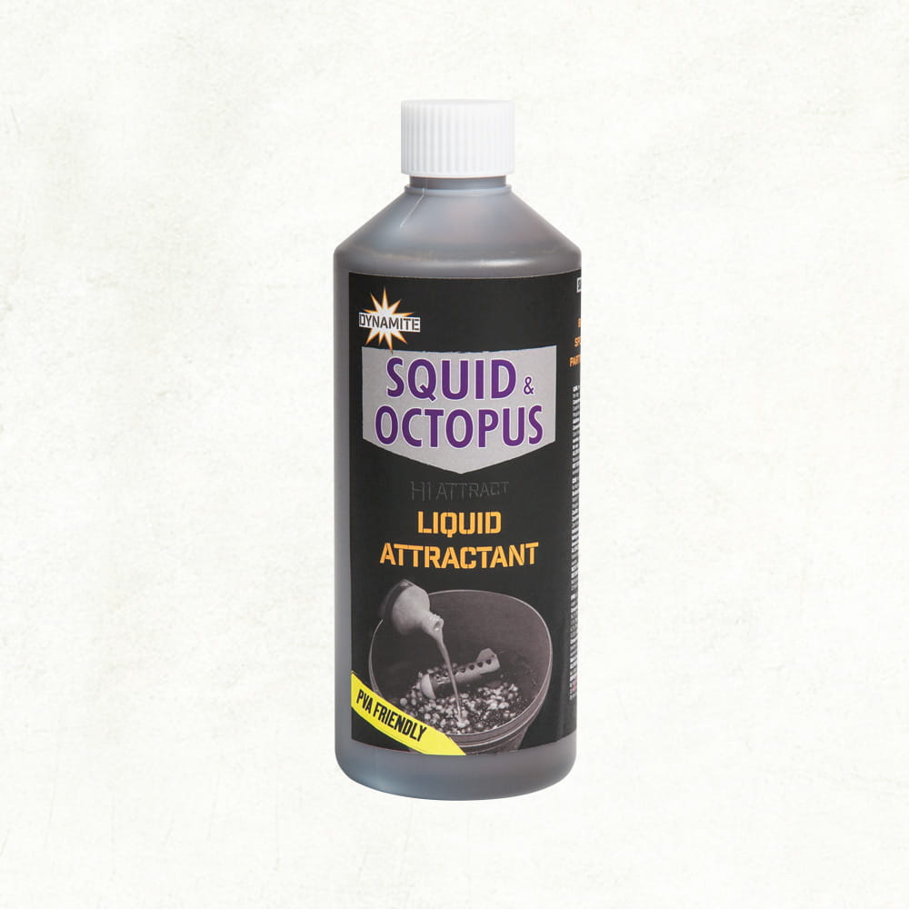 Lichid atractant Dynamite Baits Squid & Octopus, 500 ml