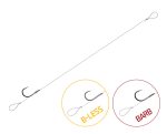 Montura Feeder Delphin FLR Loop, Nr. 6, 0.22, 12cm, 6buc