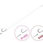 Montura Feeder Delphin FLR Sting, Nr. 6, 0.22, 12cm, 6buc