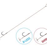 Montura Feeder Delphin Proxi Quickstop, Nr. 6, 0.10, 12cm, 6buc