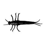 Savage Gear 3D Pvc Mayfly 5Cm Black