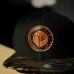 Sapca Forgotten Flavours Snapback Leather Logo, Black