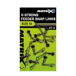Agrafa Matrix X-Strong Feeder Snap Links, 10buc