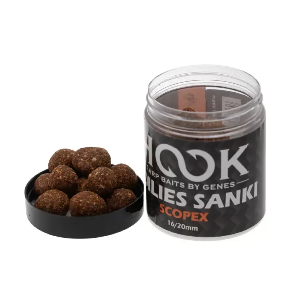 Boilies Carlig Hook Baits Glazurate, Scopex, 16,20mm