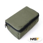 Borseta NGT pentru plumbi cu 3 compartimente