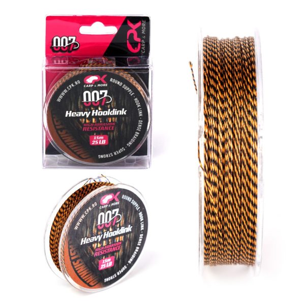 CPK Heavy Hooklink Brown 15lb, 15m