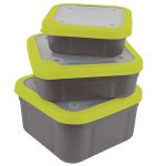 Cutie Nada Matrix Grey/Lime Bait Boxes 3.3pt, 1.8L